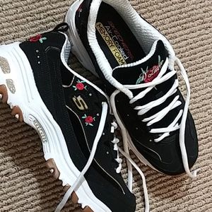 Glittery Rose Sketchers